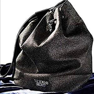 VS Glitter Sparkly Drawstring Backpack